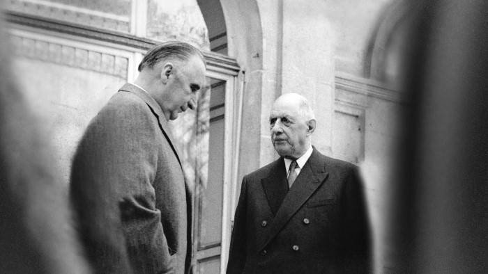 De Gaulle et Pompidou, jusqu'à la rupture