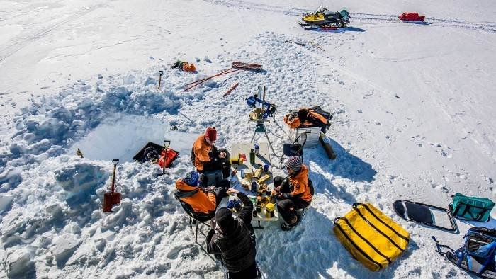 Exploration glaciale