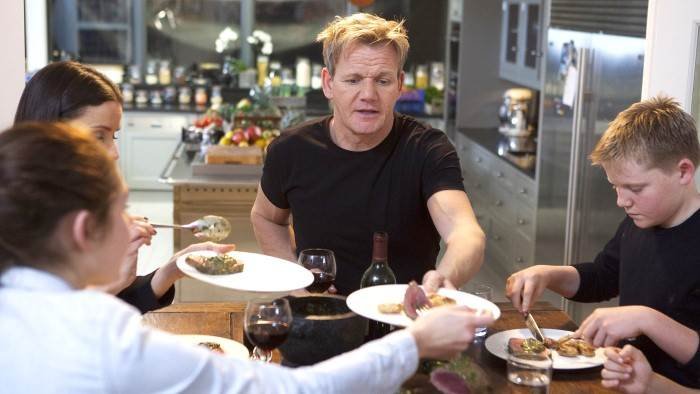 Gordon Ramsay : recettes en famille