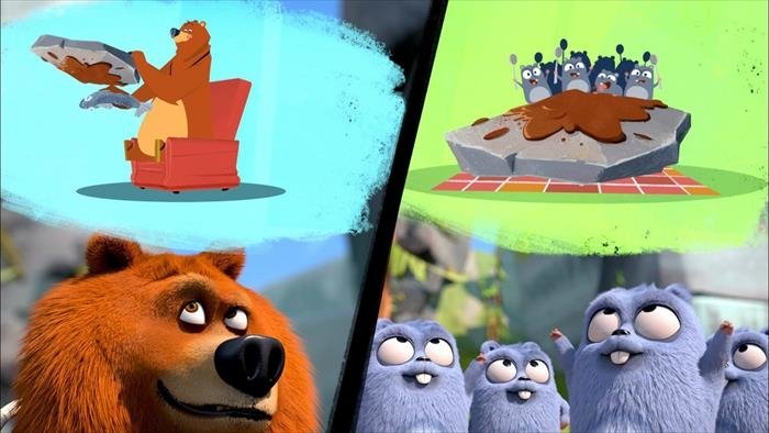 Grizzy et les lemmings