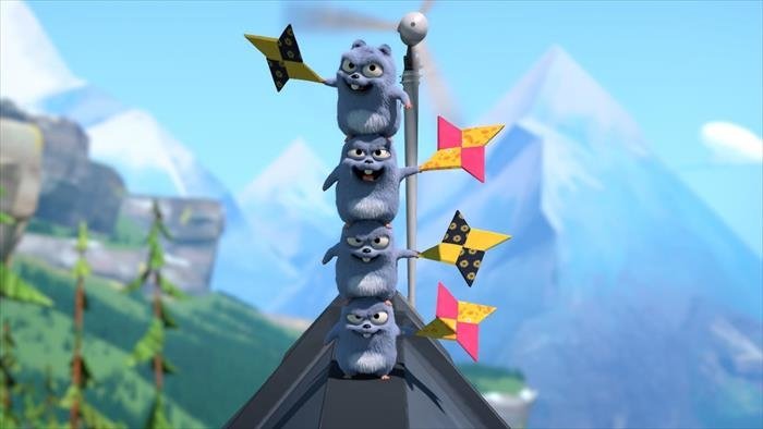 Grizzy et les lemmings