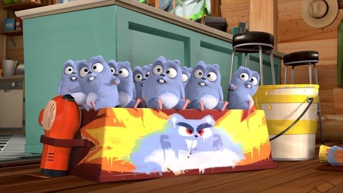 Grizzy et les lemmings