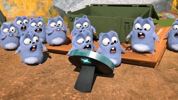 Grizzy et les lemmings
