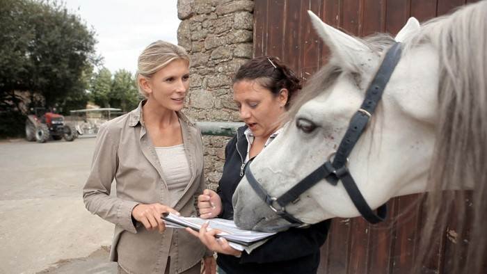 Hélène et les animaux