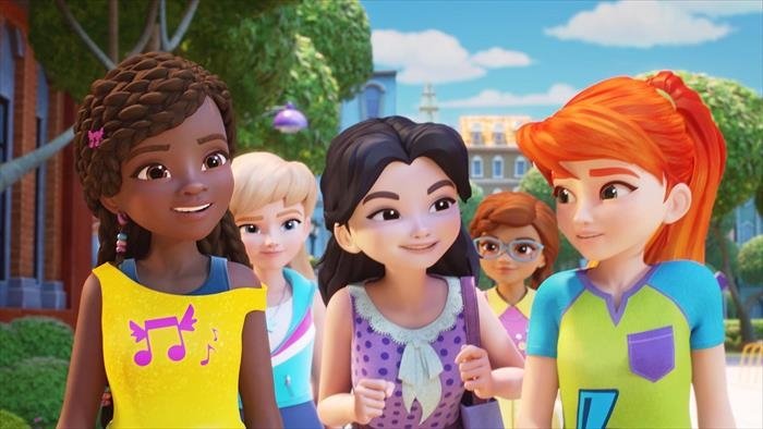 Lego Friends : cinq filles en mission