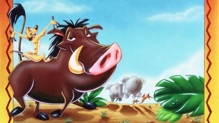 Timon et Pumbaa