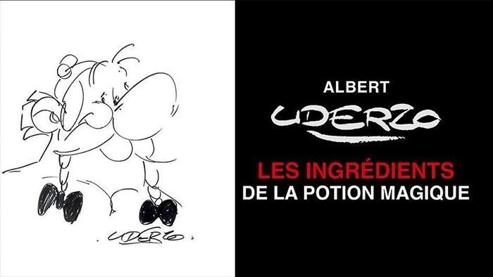 Uderzo, les ingrédients de la potion magique