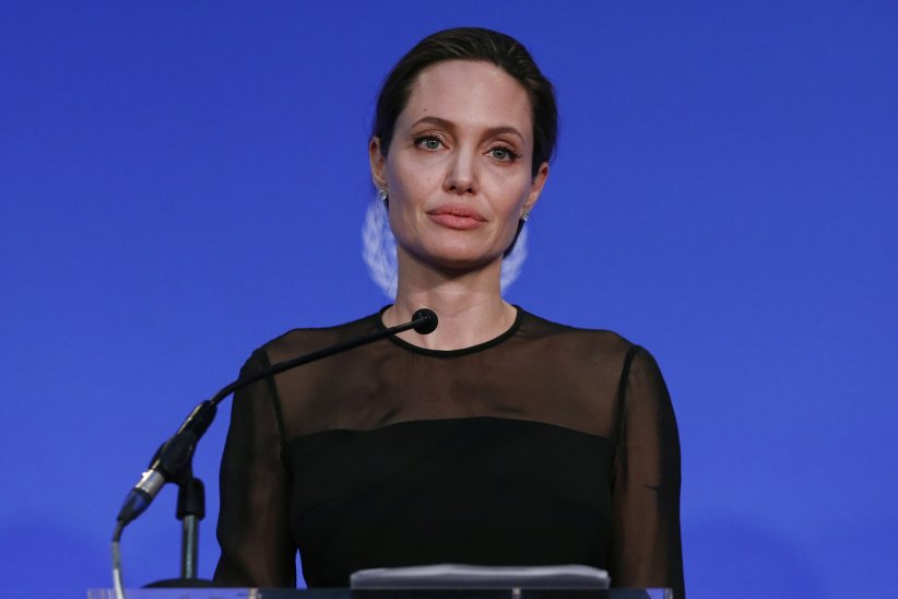 Angelina Jolie prend la parole à Genève