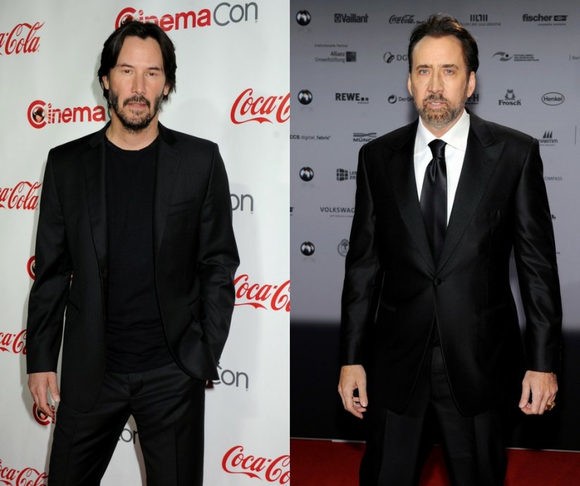 Nicolas Cage a-t-il dix ans de plus que Keanu Reeves ?
