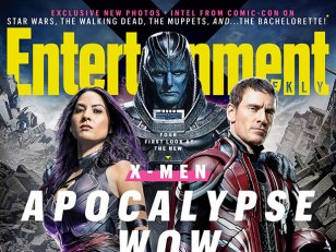 X-Men Apocalypse : les mutants prennent la pose en Une du Entertainment Weekly