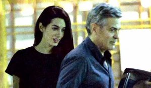 George Clooney emmène Amal pour un dîner pré-Saint Valentin