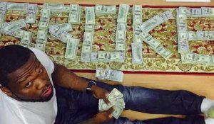 50 Cent dit que ses liasses de billets de 100 dollars sur Instagram sont fausses