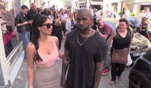 Kanye West protège Kim Kardashian des questions avant leur mariage