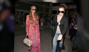 Khloé Kardashian, Paris Hilton et Lionel Richie sur le même vol