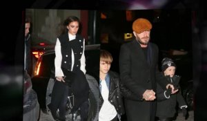 Victoria Beckham et sa famille à la Semaine de la Mode à New York