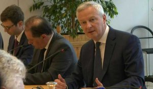 Economie: Bruno Le Maire reçoit les représentants du patronat à Bercy