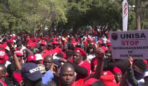 Afrique du sud: manifestation à Pretoria contre l'inflation et les coupures d'électricité