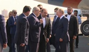 Poutine arrive à Téhéran pour le sommet Iran-Turquie-Russie sur la Syrie