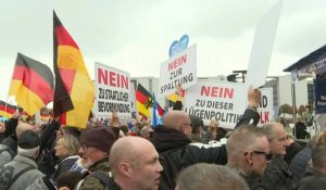 Allemagne : manifestation contre la hausse des prix à l'appel de l'extrême droite à Berlin