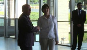 La ministre française des Affaires étrangères rencontre son homologue brésilien à Brasilia