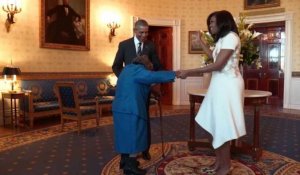 Etats-Unis: à 106 ans, elle danse avec les Obama