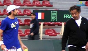 Coupe Davis 2017 - FRA-GBR - Yannick Noah : "Non, on ne part pas favoris face aux Britanniques"