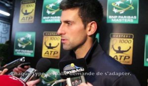 BNPPM - Paris Bercy 2014 - Novak Djokovic : "Je comprends la réaction de Gilles"