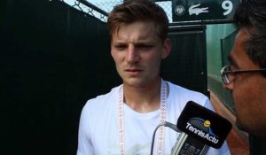 Roland-Garros 2015 - David Goffin : "La Belgique du tennis se porte bien"