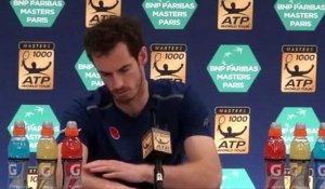 ATP - BNPPM 2016 - Andy Murray raconte comment il a appris le forfait de Milos Raonic et sa place de n°1 mondial