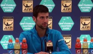 ATP - BNPPM 2016 - Novak Djokovic : "Andy Murray mérite de devenir n° 1 mondial"