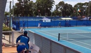 ITF - Traralgon (Juniors) 2017 - Corentin Moutet sans entraineur a remporté le tournoi de Traralgon