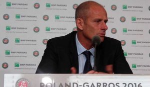 Roland-Garros 2016 - Guy Forget : "C'est malheureux pour Constant Lestienne"