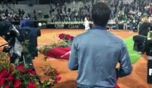 WTA - Rome 2016 - L'hommage à Flavia Pennetta et le cadeau de Fognini à Rome