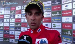 La Vuelta 2014 - Alberto Contador, maillot rouge à l'issue de la 14e étape