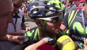 Tour de France 2014 - Etape 17 - Alejandro Valverde : "J'ai eu un moment difficile, j'avoue"