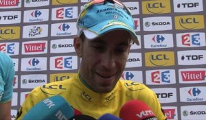 Tour de France 2014 - Etape 17 - Vincenzo Nibali : "Pinot et Péraud mes adversaires mais bon je ne sais pas"