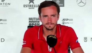 ATP - Madrid 2021 - Daniil Medvedev :  "When I lose a match or when I finish a tournament, I take McDonald's, I like McDonald's because it's really good in Russia
