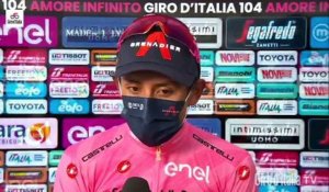 Tour d'Italie 2021 - Egan Bernal : "Today I wanted to do something special"