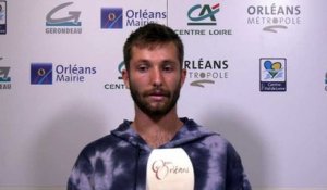 ATP - Orléans 2021 - Corentin Moutet, en demies : "Je pense que je peux faire mieux mais je fais avec les moyens du bord aussi pour mon tournoi de reprise !"