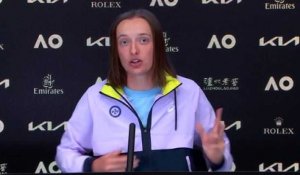 Open d'Australie 2022 - Iga Swiatek : "I don't know if I have a secret to being in the 2nd week of a Grand Slam"