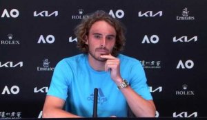 Open d'Australie 2022 - Stefanos Tsitsipas : "Benoît Paire has a lot of talent and sense of the game, so this is a very important victory for me"