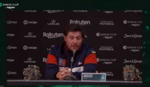 Coupe Davis 2022 - Sébastien Grosjean : "Il y a encore une chance... et on compte sur la Belgique"