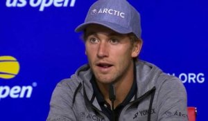 US Open 2022 - Casper Ruud : "When I watched Roger Federer and Rafael Nadal on TV as a kid, I thought to myself that I was going to be there one day"