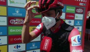 Tour d'Espagne 2022 - Remco Evenepoel au départ de la 11e étape de La Vuelta