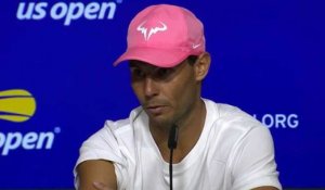 US Open 2022 - Rafael Nadal : "I'm saving time in every training and every game, I'll try and if something happens I won't have anything to blame myself for. I think I'm on the right track"