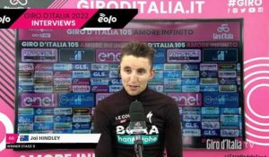 Tour d'Italie 2022 - Jai Hindley : "I gave it all. I went through hard times last year so... winning here… I'm lost for words"