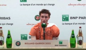 Roland-Garros 2022 - Ugo Humbert : "J'ai jamais gagné un match ici, c'est dingue !"