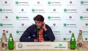 Roland-Garros 2022 - Grégoire Barrère : "Je ne suis pas vraiment déçu après ce match contre John Isner !"