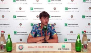 Roland-Garros 2022 - Gabriel Debru : "J'ai la finale des Juniors samedi et la Bac de français le 16 juin !"
