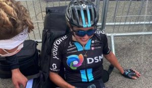 Tour de France Femmes 2022 - Juliette Labous, 4e de la 7e étape, 4e au général : "J'aimerais bien être malade comme Annemiek van Vleuten"